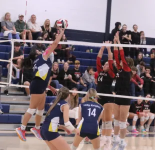 Ike volleyball bounced on Wednesday